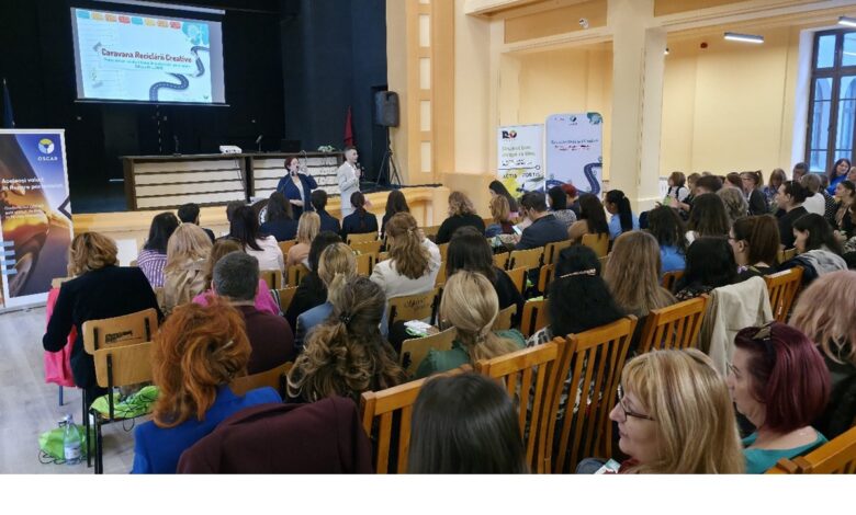 Caravana Reciclării Creative a început în județele Covasna și Buzău cu participarea a 200 de cadre didactice