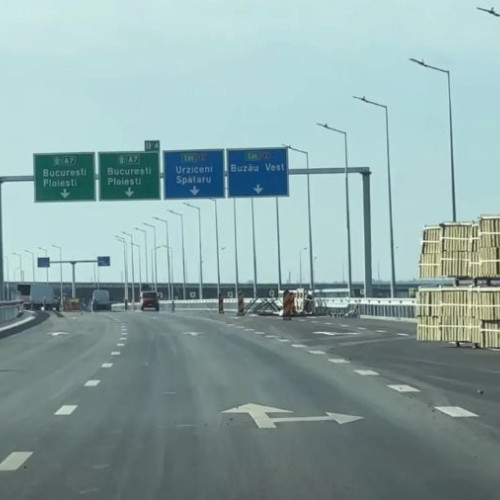Pregătiri pentru deschiderea lotului 3 Pietroasele – Buzău al autostrăzii A7