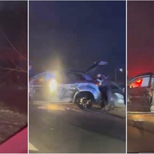 Accident rutier între două autoturisme pe DN 64 în județul Vâlcea