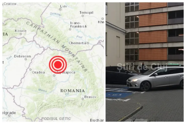 Cutremur natural și anchetă DNA la Primăria Cluj-Napoca în aceeași noapte