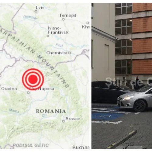 Cutremur natural și anchetă DNA la Primăria Cluj-Napoca în aceeași noapte