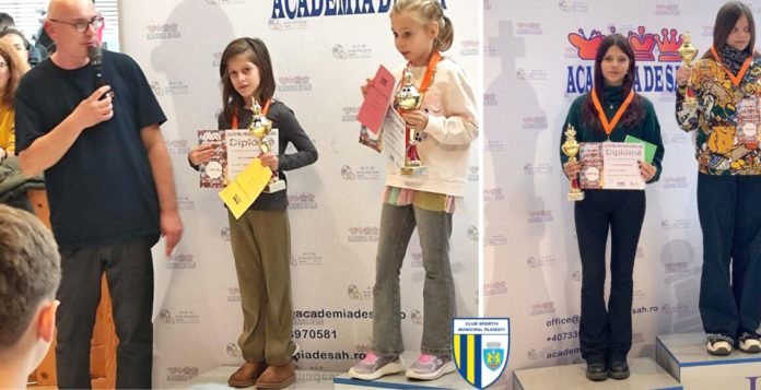 Medalii pentru sportivii de şah de la CSM Ploieşti la Grand Prix MegaChess
