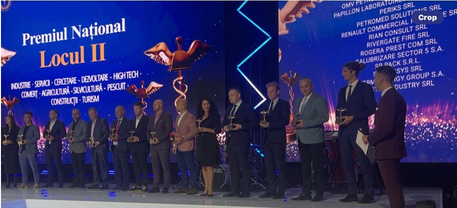 Thermoenergy Group SA Bacău, singura companie de termie pe podium la Gala Firmelor 2025