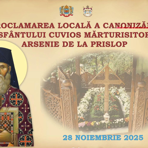 Canonizarea Sfântului Arsenie de la Prislop va avea loc la finalul lunii noiembrie