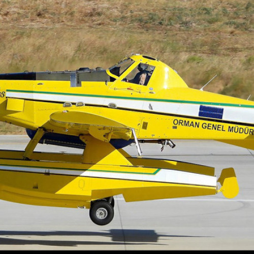 Avion turcesc de stingere a incendiilor s-a prăbușit în Croația, pilotul a decedat