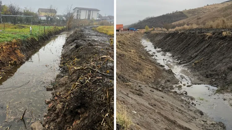 Primăria Apahida demarează lucrări pentru prevenirea inundațiilor în comună