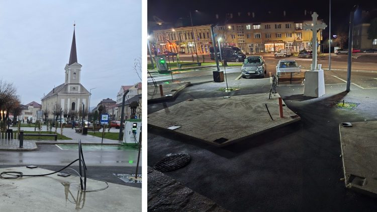 Pericol în centrul Târgu Lăpuș: cabluri și conducte abandonate amenință siguranța cetățenilor