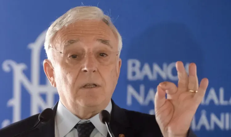 Isărescu: Euro nu va scădea sub 5 lei; intervențiile BNR, reduse semnificativ