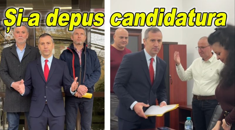 Silviu Iordache s-a înscris oficial în cursa pentru președinția CJ Buzău