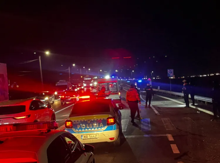 Un pieton a murit după ce a fost lovit pe trecerea de pietoni pe DN1, în Mărtinești