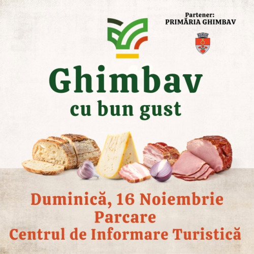 Târgul „Ghimbav cu bun gust” revine cu producători și artizani locali