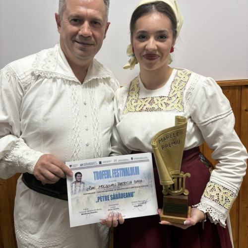 Patricia Moldovan din Maramureș a câștigat marele trofeu la Festivalul „Petre Săbădeanu”