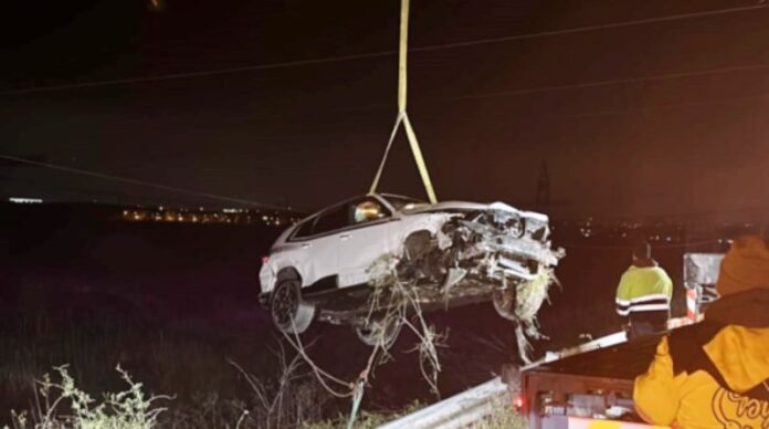 Un gălățean își distruge BMW-ul de 100.000 de euro pe ruta Brăila–Galați