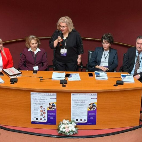 Simpozion transfrontalier despre vocația pedagogică în era digitală la Focșani