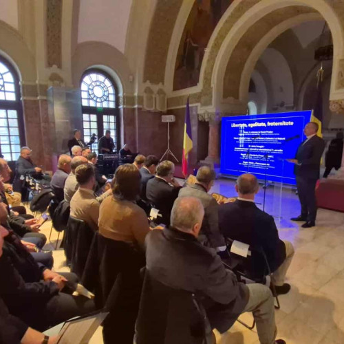 Simpozion cu tema libertate, egalitate, fraternitate, la Sala Unirii din Alba Iulia