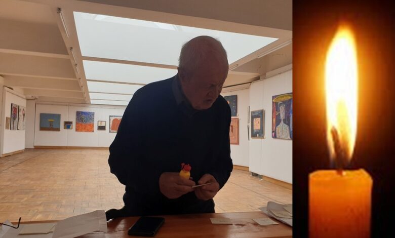 A murit artistul plastic și profesorul Florin Menzopol, o voce marcantă a artei din Buzău