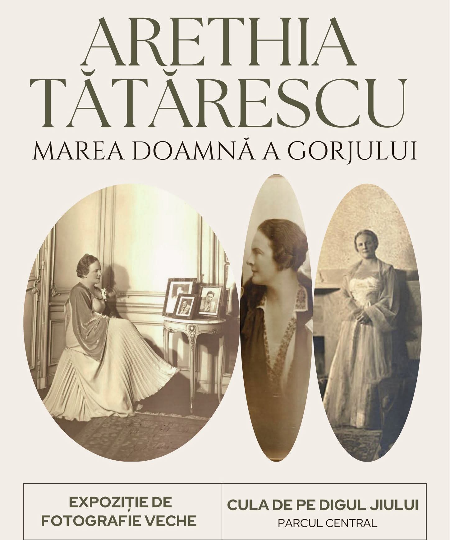 Expoziție dedicată Arethiei Tătărescu, figura culturală a Gorjului, la Cula de pe Digul Jiului