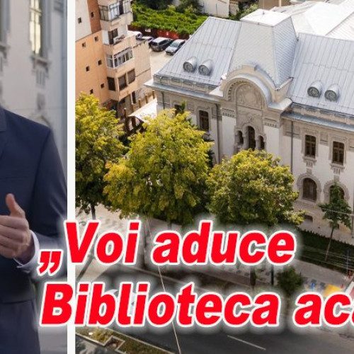 Silviu Iordache vrea să aducă biblioteca înapoi acasă la Buzău
