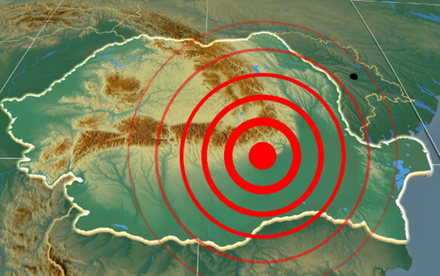 Cutremur de magnitudine 3,4 resimțit în zona seismică Vrancea