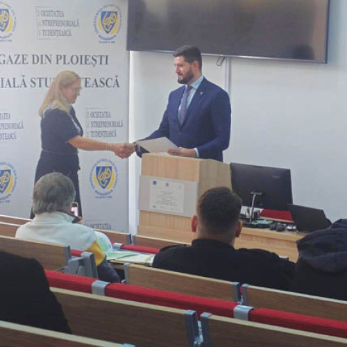 Colocviu internațional găzduit de UPG Ploiești, la care a fost prezent, ca fost absolvent, și ministrul Energiei din Republica Moldova