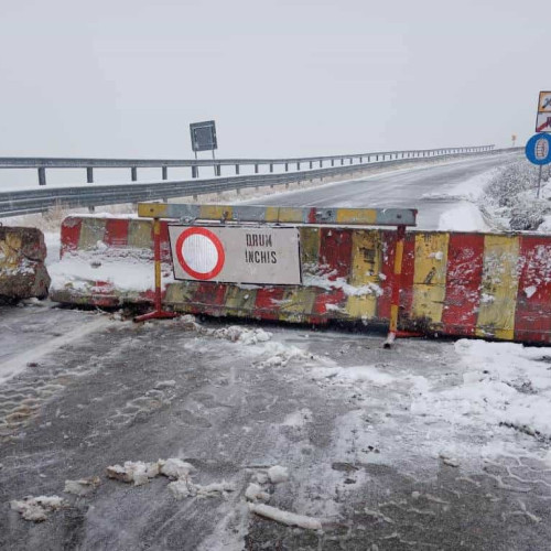 Mai multe drumuri județene din Alba închise pe perioada iernii 2025-2026