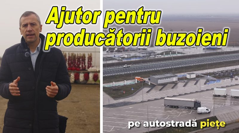 Silviu Iordache promite spații de vânzare pentru producătorii buzoieni pe autostrada A7