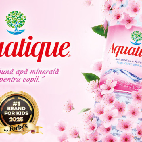 Aquatique, apa minerală plată preferată de mamele din România pentru copiii lor