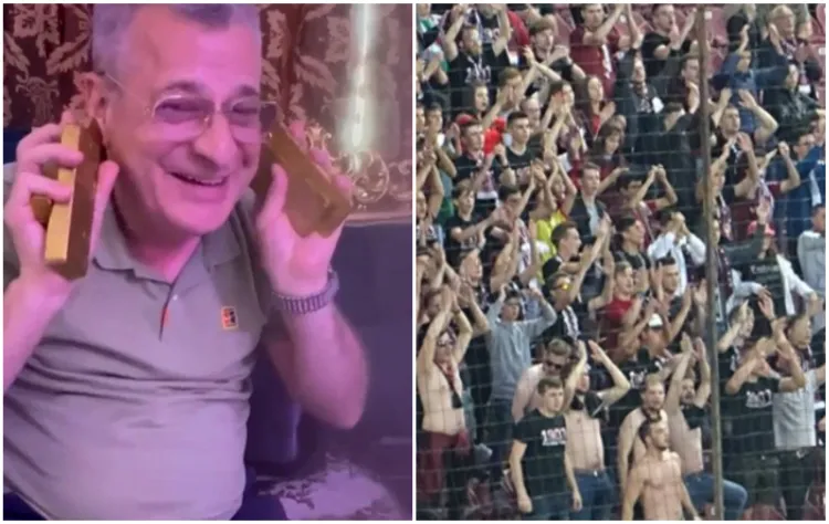 Ultrașii CFR Cluj critică conducerea pentru probleme financiare și management defectuos