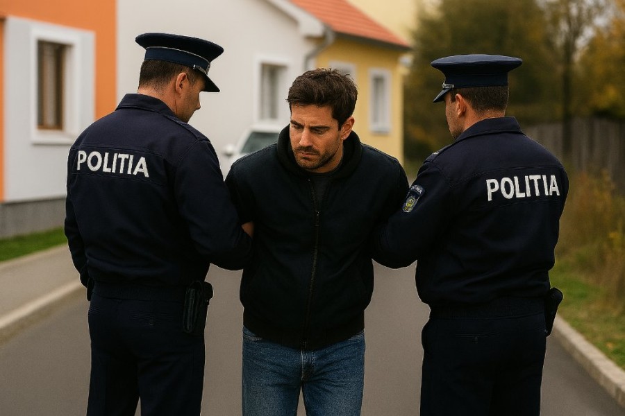 Bărbat din Pâncota cercetat după ce a încălcat ordinul de protecție și a agresat-o pe soție