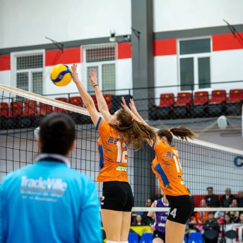 Voleibalistele de la CSM Târgoviște au pierdut împotriva echipei CSO Voluntari în meciul restanță