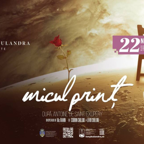 Teatrul Tony Bulandra prezintă spectacolul „Micul prinț” la Târgoviște