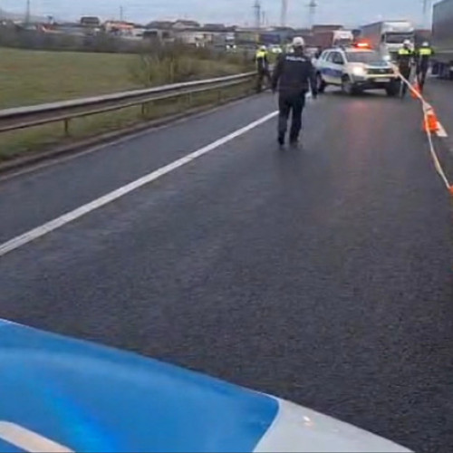 O femeie a murit după ce a fost lovită și târâtă pe DN6, lângă Drobeta-Turnu Severin