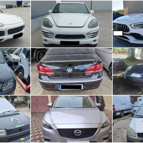 ANABI și ANAF organizează licitații pentru vânzarea mașinilor confiscate în noiembrie-decembrie