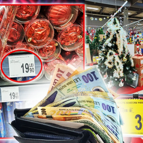 Prețurile brazilor de Crăciun și decorațiunilor cresc semnificativ în 2025