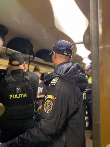 Controale ample ale polițiștilor în transportul feroviar pentru prevenirea criminalității