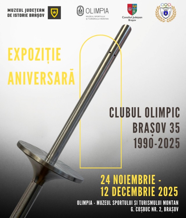 Clubul Olimpic Brașov celebrează 35 de ani cu o expoziție dedicată campionilor locali