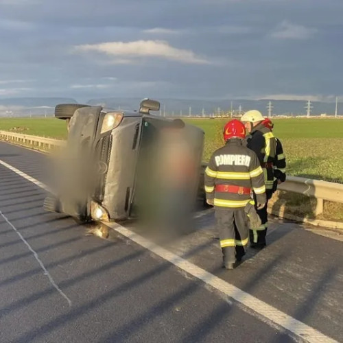 Accident grav pe A3 între Câmpia Turzii și Nădășelu cu o victimă rănită