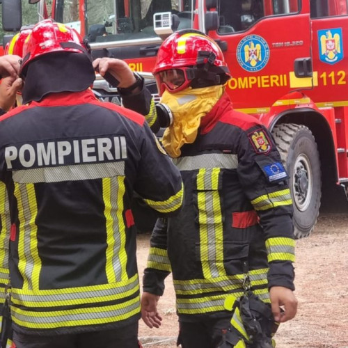 Pompierii militari din Vrancea au intervenit în 44 de misiuni în trei zile
