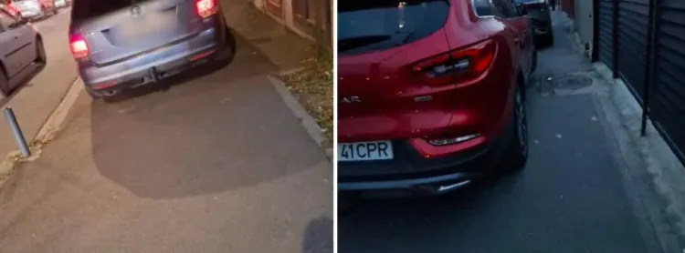 Locuitorii de pe strada Crinului cer stâlpișori pentru a proteja pietonii