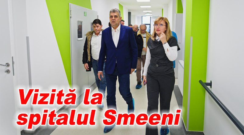 Marcel Ciolacu a vizitat spitalul din Smeeni și a anunțat priorități medicale în Buzău