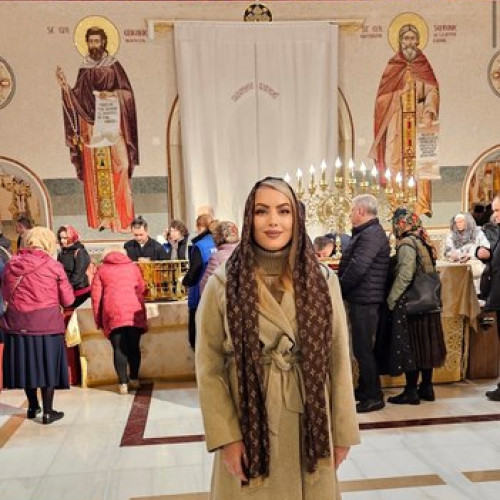 Ornela Pasăre lansează o priceasnă împreună cu Alexandru Olteanu în Parohia Sfinții Români