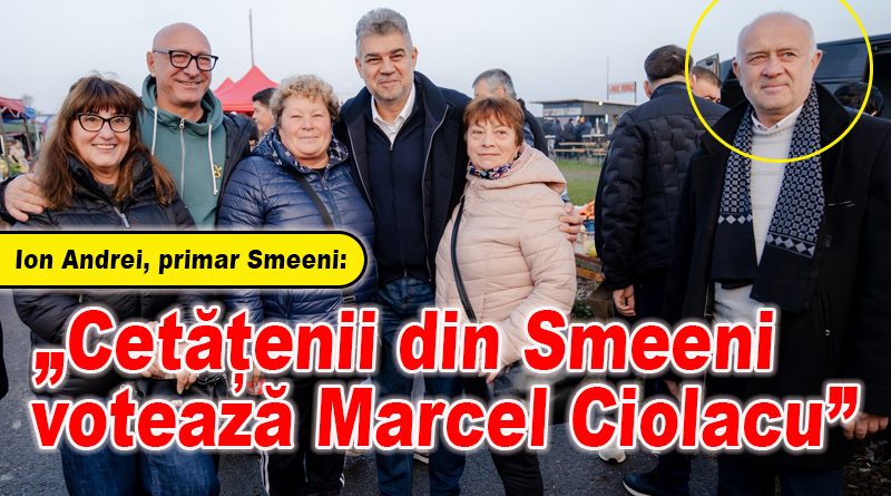 Marcel Ciolacu a discutat cu cetățenii în târgul comunal de la Smeeni