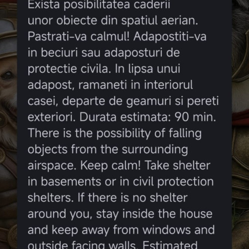 Locuitorii din Galați, avertizați prin Ro-Alert asupra atacurilor rusești din zona portului Reni