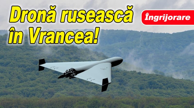O dronă rusească surprinsă pe radar în județul Vrancea, alertă RO-ALERT emisă