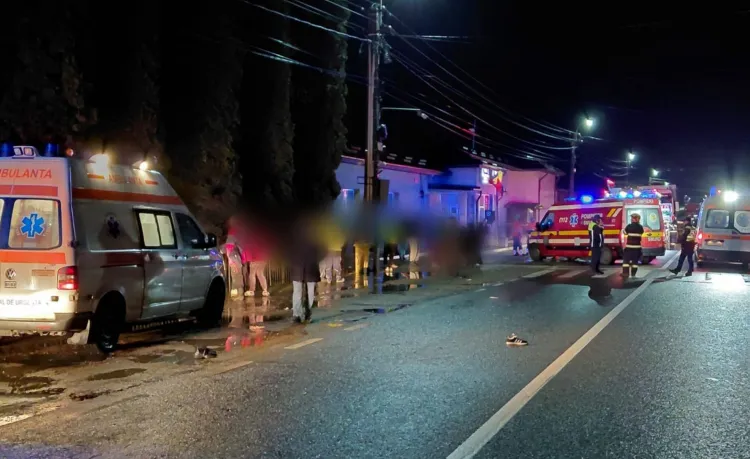 Bărbat prins după ce a lovit trei pietoni pe trecerea din Poieni