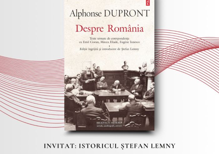 Lansare la Brașov a cărții despre Alphonse Dupront, istoric și prieten al României