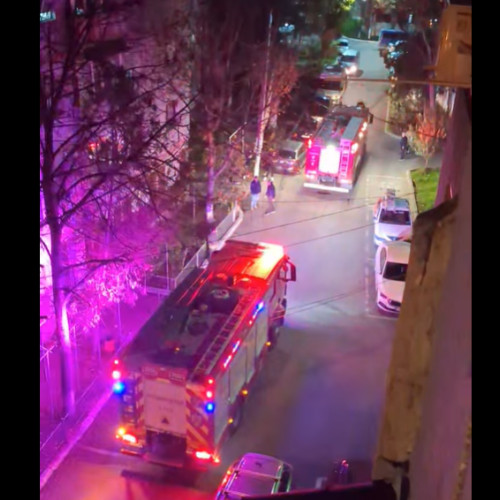 Incendiu la o mașină în Dobrogea, intervenție a echipajelor ISU