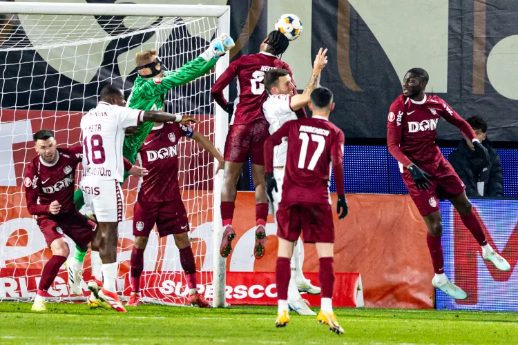 CFR Cluj se redresează în Superliga după victoria clară cu Rapid