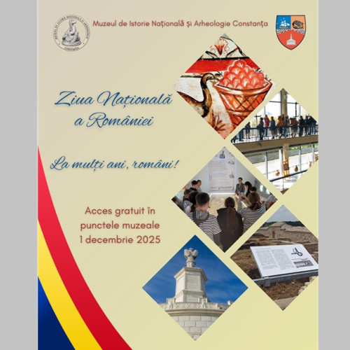 Acces gratuit la muzeele istorice din Constanța de Ziua Națională