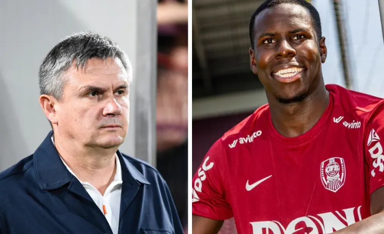 Kurt Zouma, aproape de despărțirea de CFR Cluj din cauza problemelor medicale
